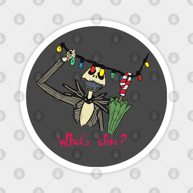 Nightmare before Christmas - What's this? Magnet by JennyGreneIllustration